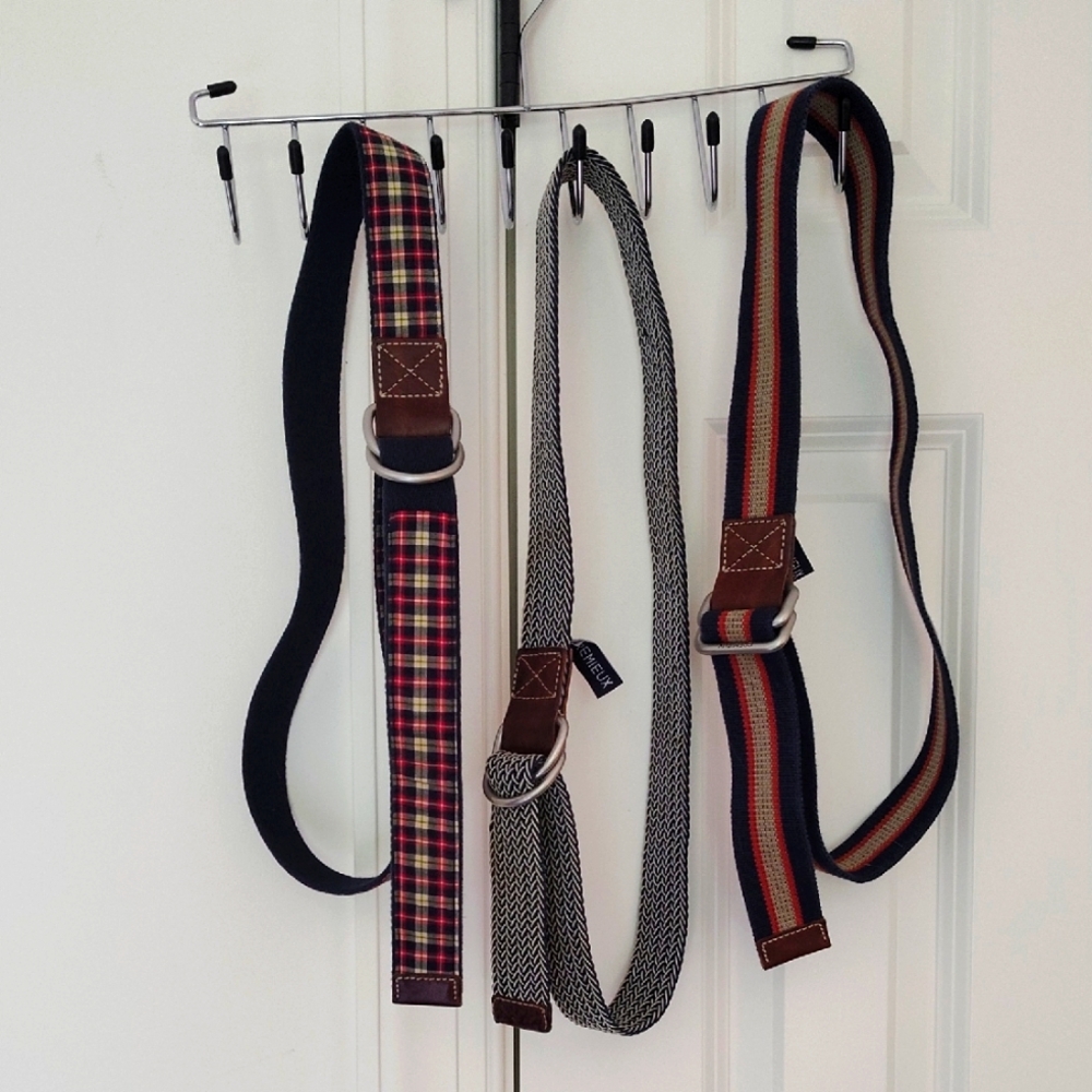 Cremieux Men's Size‎ 38 Set Of 3 Belts - Picture 2 of 13